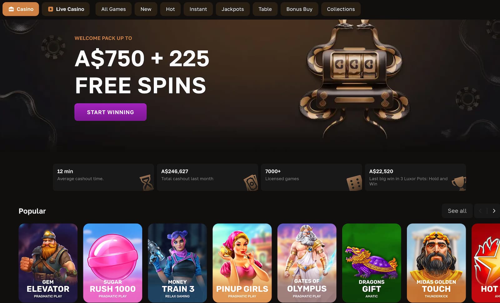 CrownGold Casino